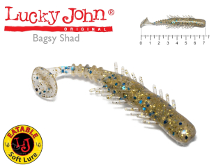 Силикон Lucky John Bagsy Shad 2,8" CA35